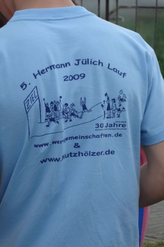 T-Shirt zum Hermann JÃ¼lich Lauf